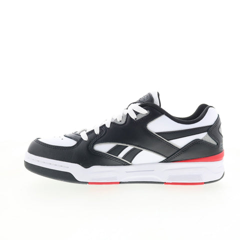 Reebok BB 4500 DMX Mens Black Leather Lace Up Lifestyle Sneakers Shoes