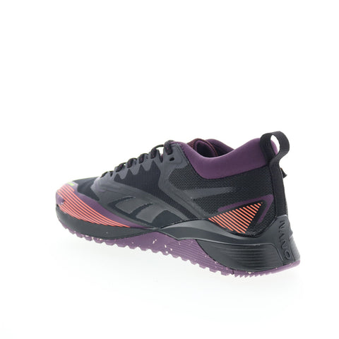Reebok Nano X4 Adventure Womens Black Mesh Athletic Cross Training Shoes