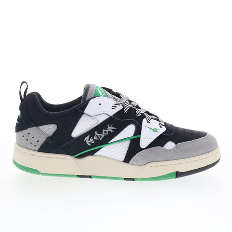 Reebok BB 4000 II ‘96 Mens Black Suede Lace Up Lifestyle Sneakers Shoes