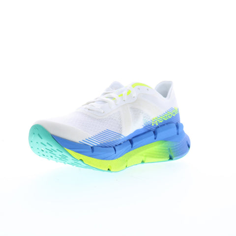 Reebok Floatzig X1 Mens White Mesh Lace Up Athletic Running Shoes