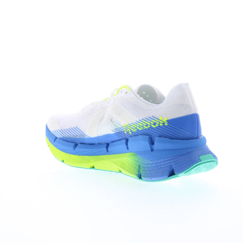 Reebok Floatzig X1 Mens White Mesh Lace Up Athletic Running Shoes
