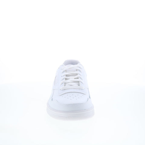 Reebok Court Advance Mens White Leather Lace Up Lifestyle Sneakers Shoes