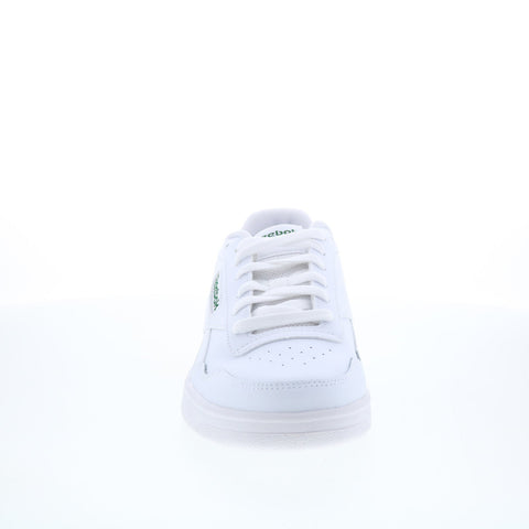Reebok Court Advance Mens White Leather Lace Up Lifestyle Sneakers Shoes
