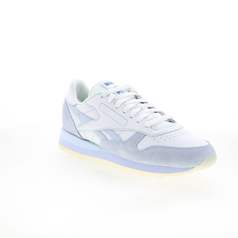 Reebok Classic Leather Whim Golf Mens Blue Suede Lifestyle Sneakers Shoes