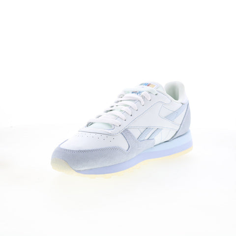 Reebok Classic Leather Whim Golf Mens Blue Suede Lifestyle Sneakers Shoes