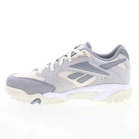 Reebok Preseason 94 Low Mens Gray Suede Lace Up Lifestyle Sneakers Shoes