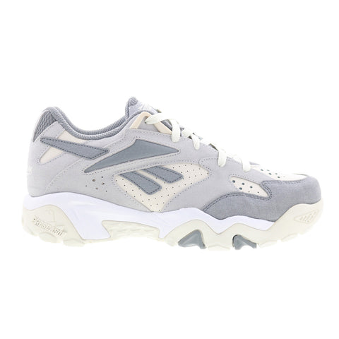 Reebok Preseason 94 Low Mens Gray Suede Lace Up Lifestyle Sneakers Shoes