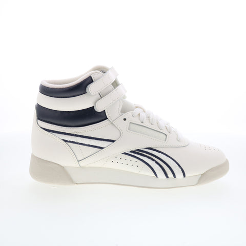 Reebok X SI Freestyle HI Womens White Lifestyle Sneakers Shoes