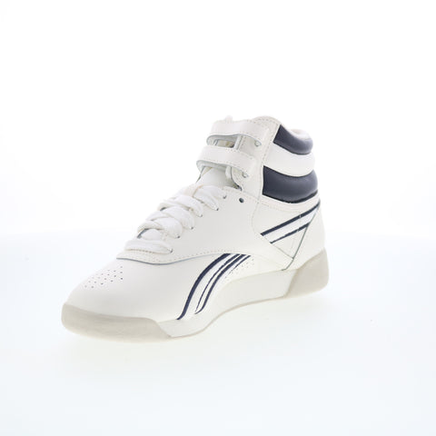 Reebok X SI Freestyle HI Womens White Lifestyle Sneakers Shoes