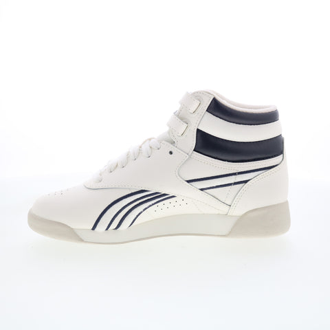 Reebok X SI Freestyle HI Womens White Lifestyle Sneakers Shoes