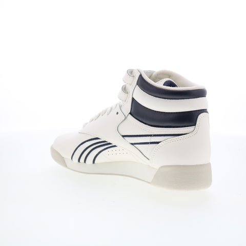 Reebok X SI Freestyle HI Womens White Lifestyle Sneakers Shoes