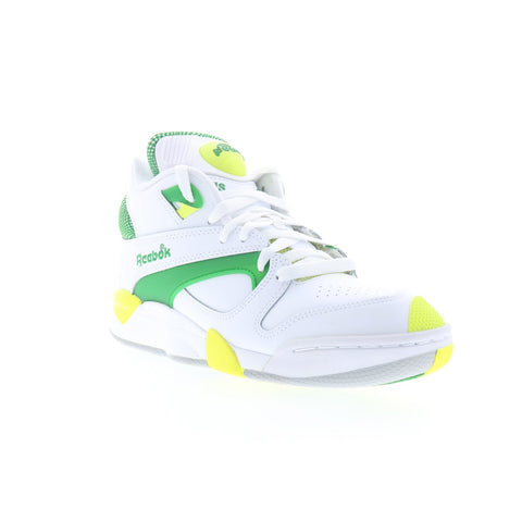 Reebok Court Victory Pump Mens White Leather Lifestyle Sneakers Shoes