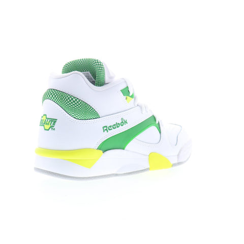 Reebok Court Victory Pump Mens White Leather Lifestyle Sneakers Shoes