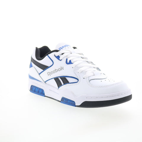 Reebok BB 4500 DMX Mens White Leather Lace Up Lifestyle Sneakers Shoes