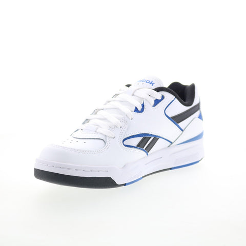 Reebok BB 4500 DMX Mens White Leather Lace Up Lifestyle Sneakers Shoes