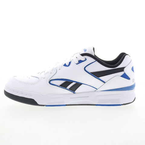 Reebok BB 4500 DMX Mens White Leather Lace Up Lifestyle Sneakers Shoes