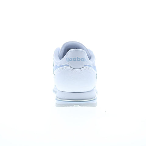 Reebok Classic Leather Clip V2 Womens White Leather Lifestyle Sneakers Shoes