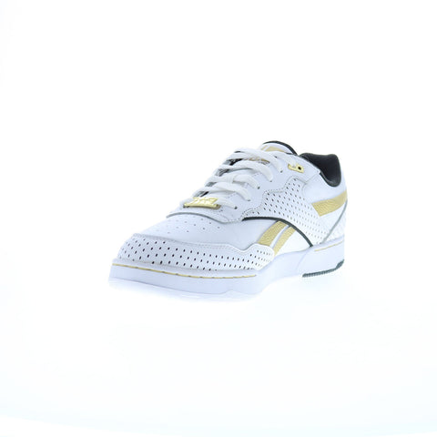 Reebok BB 4000 II Victor Solomon Studio Mens White Lifestyle Sneakers Shoes