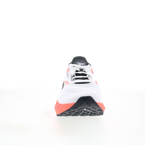 Reebok Floatzig 1 Mens White Mesh Lace Up Athletic Running Shoes