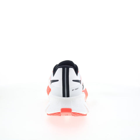 Reebok Floatzig 1 Mens White Mesh Lace Up Athletic Running Shoes