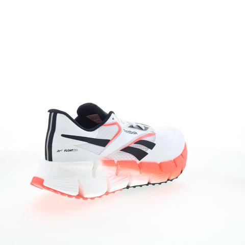 Reebok Floatzig 1 Mens White Mesh Lace Up Athletic Running Shoes