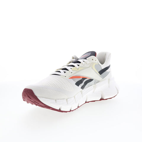 Reebok Floatzig 1 Mens Gray Canvas Lace Up Athletic Running Shoes
