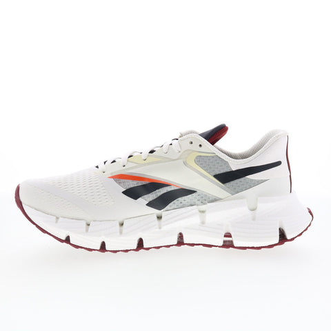 Reebok Floatzig 1 Mens Gray Canvas Lace Up Athletic Running Shoes