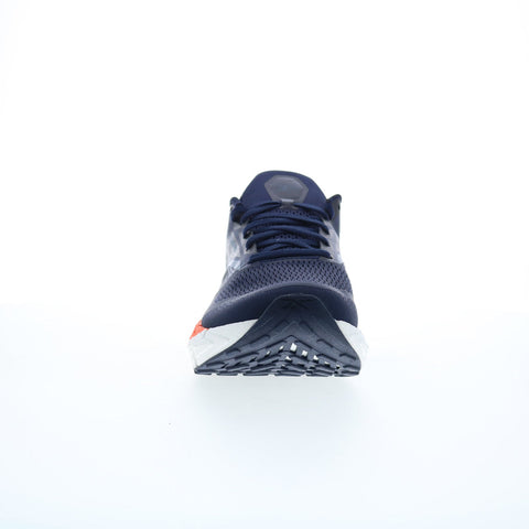 Reebok Floatzig 1 Mens Blue Canvas Lace Up Athletic Running Shoes