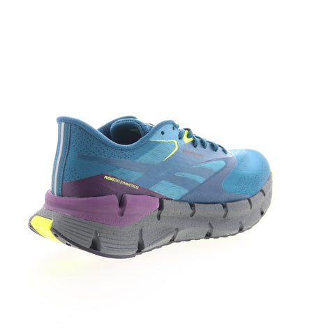 Reebok Floatzig Symmetros Mens Blue Mesh Lace Up Athletic Running Shoes