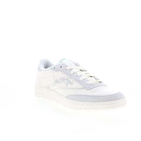 Reebok Club C 85 Friends With Animals Mens Beige Lifestyle Sneakers Shoes