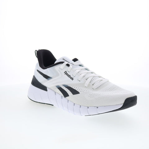 Reebok Nano Gym Mens White Mesh Lace Up Cross Training Athletic Shoes