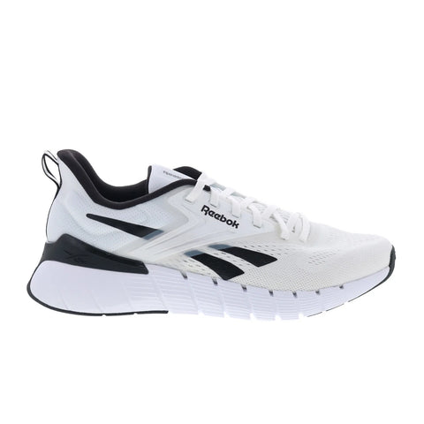 Reebok Nano Gym Mens White Mesh Lace Up Cross Training Athletic Shoes