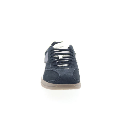 Reebok Hammer Street Mens Black Suede Lace Up Lifestyle Sneakers Shoes