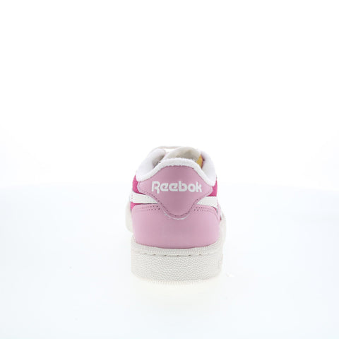 Reebok Club C Revenge II Womens Pink Leather Lifestyle Sneakers Shoes