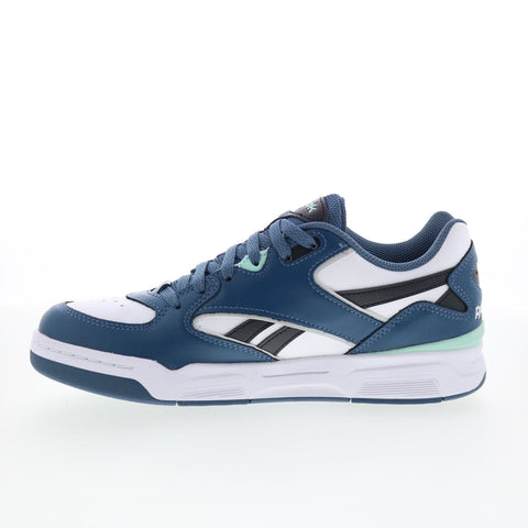 Reebok BB 4500 DMX Mens White Leather Lace Up Lifestyle Sneakers Shoes