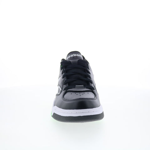 Reebok BB 4500 DMX Mens Black Leather Lace Up Lifestyle Sneakers Shoes