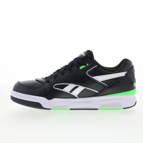 Reebok BB 4500 DMX Mens Black Leather Lace Up Lifestyle Sneakers Shoes