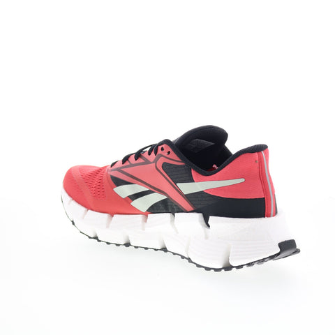 Reebok Floatzig 1 Mens Red Mesh Lace Up Athletic Running Shoes