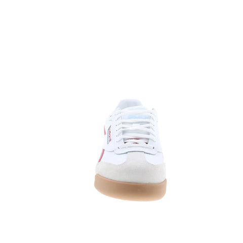 Reebok Campio XT Mens White Leather Lace Up Lifestyle Sneakers Shoes