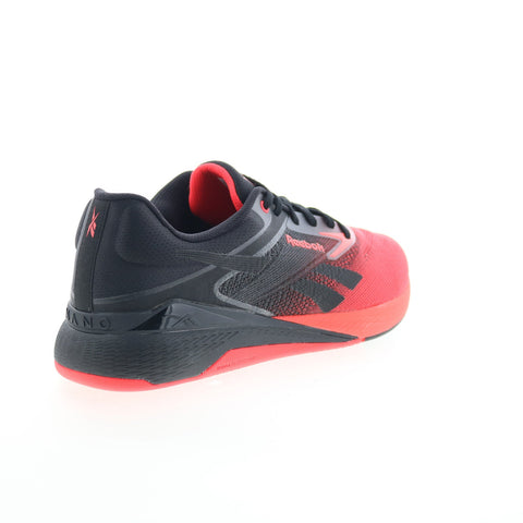 Reebok Nano X5 Mens Red Mesh Lace Up Athletic Cross Training Shoes 