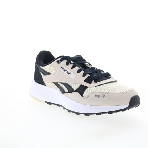 Reebok Classic Leather 2400 Mens Beige Suede Lifestyle Sneakers Shoes