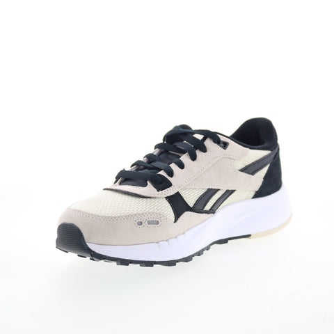 Reebok Classic Leather 2400 Mens Beige Suede Lifestyle Sneakers Shoes