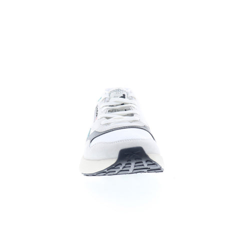 Reebok ERS World Mens Gray Suede Lace Up Lifestyle Sneakers Shoes