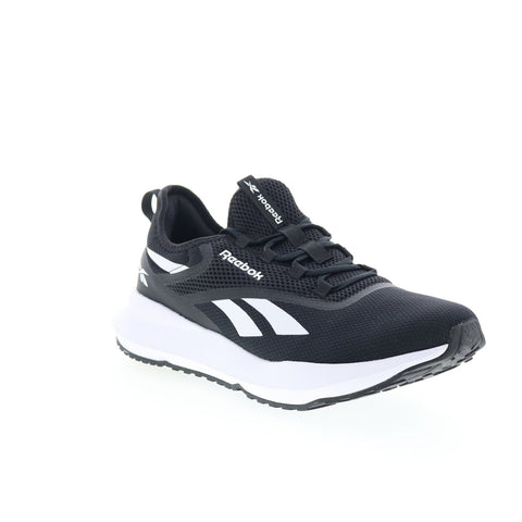Reebok Cityride Mens Black Canvas Lace Up Athletic Running Shoes