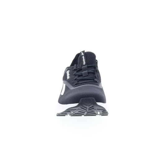 Reebok Cityride Mens Black Canvas Lace Up Athletic Running Shoes