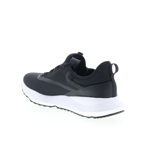 Reebok Cityride Mens Black Canvas Lace Up Athletic Running Shoes