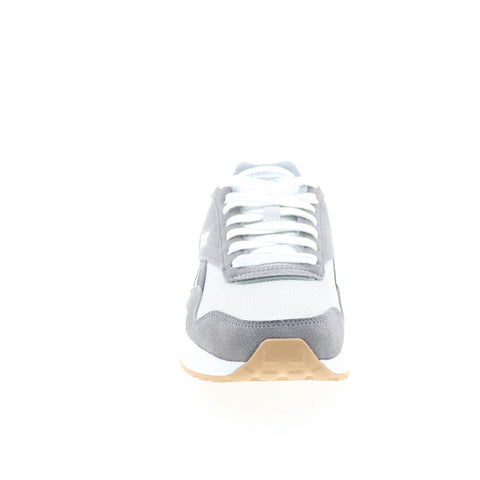 Reebok Gl1100 Mens Gray Suede Lace Up Lifestyle Sneakers Shoes