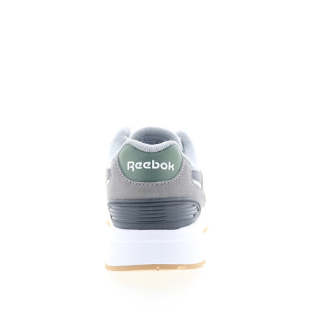 Reebok Gl1100 Mens Gray Suede Lace Up Lifestyle Sneakers Shoes
