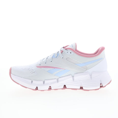 Reebok Zig Dynamica 5 Womens Gray Synthetic Lace Up Athletic Running Shoes