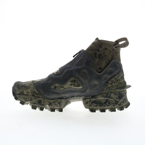 Reebok Instapump Fury 94 Mid Universal Monsters Mens Green Sneakers Shoes